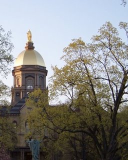 Notre Dame's Golden Dome