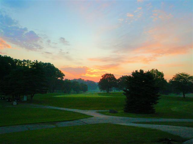 Elbel Golf Course at Sunset