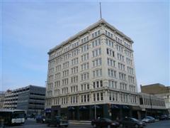 JMS building in South Bend, Indiana. Site of proposed downtown condos